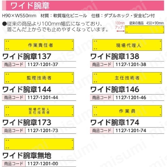 【残りわずか】 グリーンクロス 安全腕章 監理技術者 LA-047 | グリーンクロス タイムセール