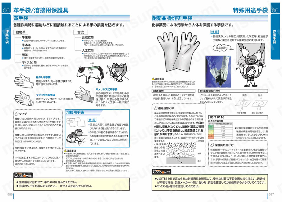 牛床革背縫い手袋 得得パック背縫 | 富士グローブ | MISUMI(ミスミ)