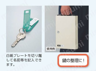 スチール製携帯用キーボックス | ユニット | MISUMI(ミスミ)