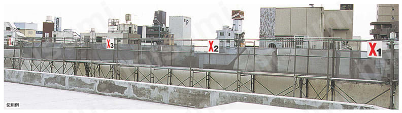 通リ芯表示板 X エコユニボード 450×450mm  使用事例01