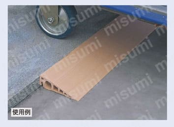 段差モール 軟質塩ビ 使用例