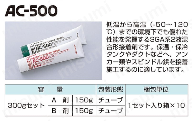 40243000 TILEMENT AC-500 300g タイルメント MISUMI(ミスミ)