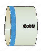 配管識別シート （横管用） 中 ユニシート  製品仕様04