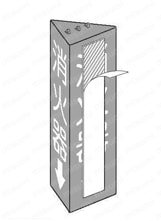三角柱標識 ABS樹脂  製品仕様1
