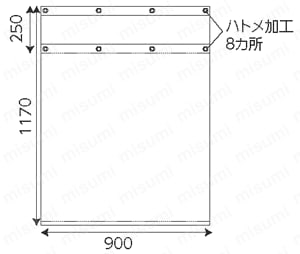 消火訓練用標的  外形図