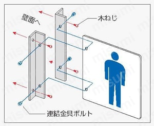 突キ出シ表示無地 外形図