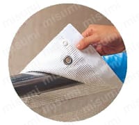 メッシュ標識 ポリエステル  製品特長・仕様1