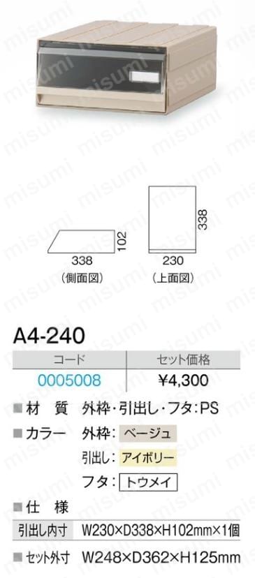 サカセ ビジネスカセッター A4タイプ | サカセ化学工業 | MISUMI(ミスミ)