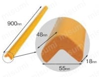 カーボーイ 安心クッション L字型  外形図4