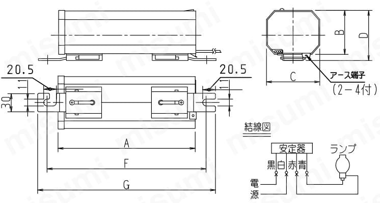 一般形水銀ランプ ［生産終了品］(HF1000X)：日立グローバル