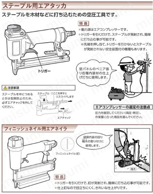 タチカワ ステープル 白 7mm×25mm MO725-W | タチカワ | MISUMI(ミスミ)
