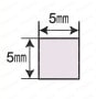 真空用サーモラベル 外形図