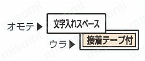 ユニット 室名表示板 待合室  製品の基本仕様・特長02