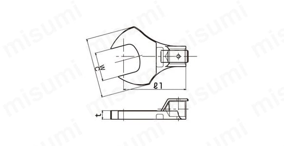 SH19DX1-1/8の寸法図