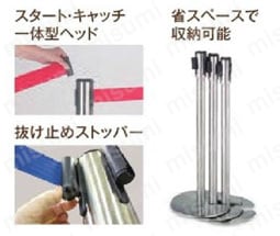 ベルトパーテーションスタンド 関連画像