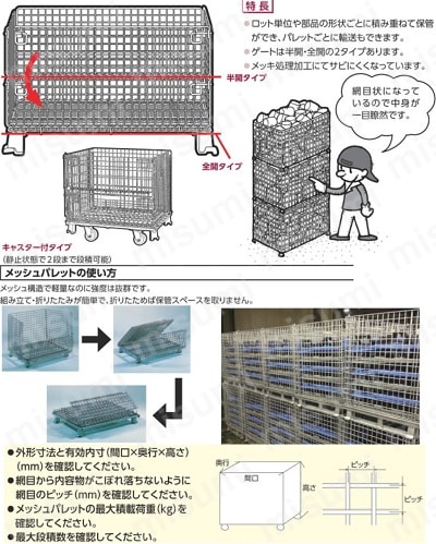 注目ブランドのギフト 大洋 メッシュカーゴ MISUMI(ミスミ) | 大洋製器工業 | TM-10 電気 その他