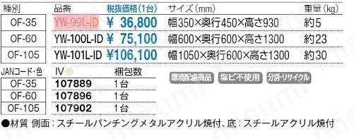 回収用カート） ダンボールカート OF-35 | 山崎産業 | MISUMI(ミスミ)