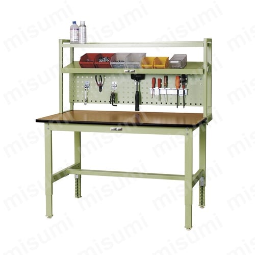 ワークテーブル架台（棚板1段タイプ）組立式 | 山金工業 | MISUMI(ミスミ)