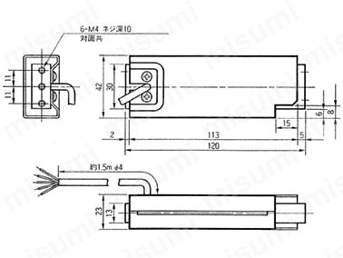 シングルポイント型ロードセル LC-4101 | エー・アンド・デイ | MISUMI