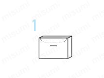 多機能5Way仕様パッケージ１ 箱の状態で保管。（買い上げ時の形状）