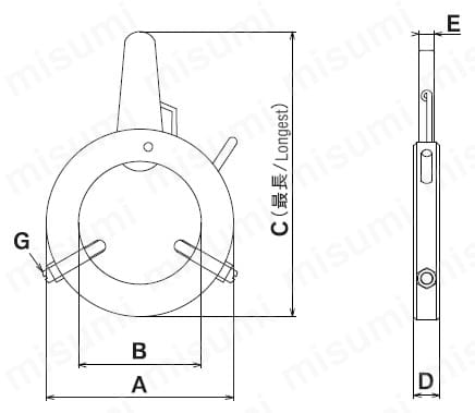 数量限定セール  カブト クリッパー MISUMI | カブト工業 | 円筒研削盤用ケレー 消耗品