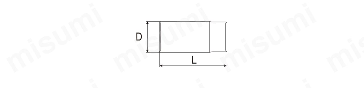 絶縁ディープソケット（差込角9.5mm・12.7mm）の寸法図