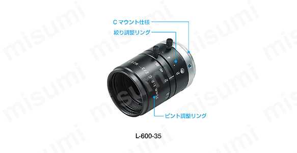 レンズ L-600-35 | ホーザン | MISUMI(ミスミ)