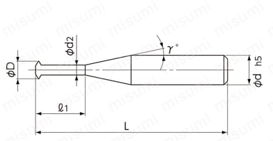 ねじ切り工具(ユニファイ) MMTU　外形図B