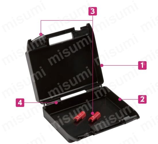 MAXI544521B | MAXI型ツールケース | タカチ電機工業 | MISUMI(ミスミ)