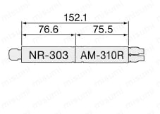 ストレートスピンドル NR-303 | ナカニシ | MISUMI(ミスミ) ストレートスピンドル NR-303 | ナカニシ | MISUMI(ミスミ)