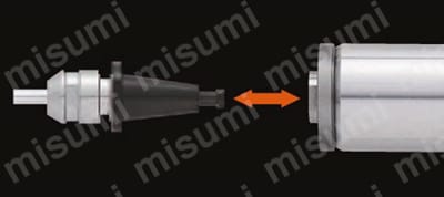 レバー式クイックチェンジスピンドル NRR3060-QC 製品仕様01