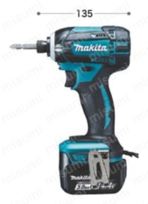 充電式 インパクトドライバ TD138D（14.4V） | マキタ | MISUMI