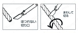 ナイロンロープカッター 特長