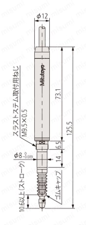 ミツトヨ リニヤゲ-ジ LGF-0510ZL-B 542-174 （直送品） - アスクル
