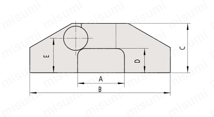 デプスベースアタッチメント 外形図
