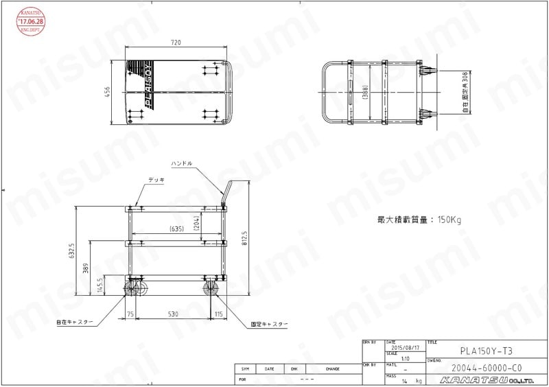 ワイシリーズ　プロ仕様　均等荷重 150～300kg:関連画像