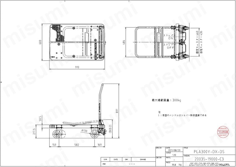 ワイシリーズ　プロ仕様　均等荷重 150～300kg:関連画像