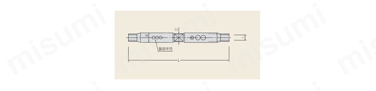 PS式ターンバックル（枠のみ・ドブメッキ） | コンドーテック | MISUMI