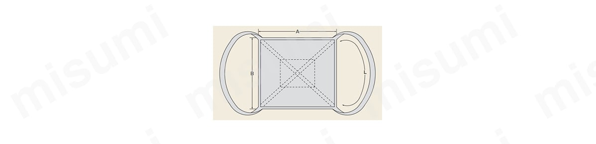 スリングバスケット 寸法図