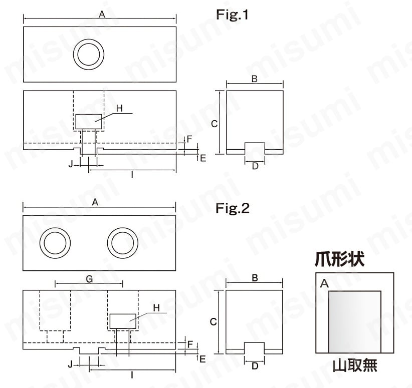 生爪 H011MC 豊和ドローダウンチャック用:関連画像