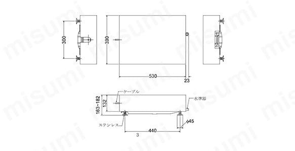 直送)A&D SB60K05-FP 耐圧防爆用計量台 ひょう量=60kg-