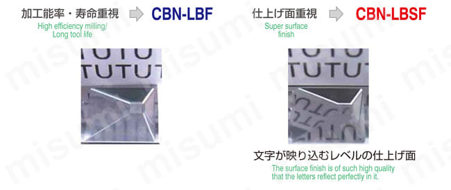 CBN-LBSF2006-010 | CBN-LBSF 2枚刃超仕上げ加工用 ロングネックボール