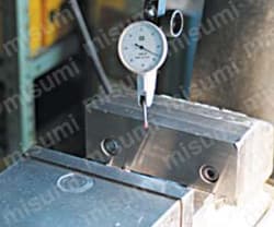 ダイヤルインジケータ（0～0.8mm/目量0.01mm) 測定子ルビー 使用例1