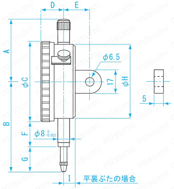 標準形ダイヤルゲージ WDI-0558SP・WDI-1058SP:関連画像