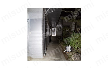 充電式LEDプレートライトの使用例1