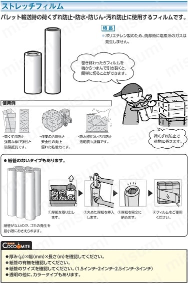 静電防止エアー袋 | 三友産業 | MISUMI(ミスミ)