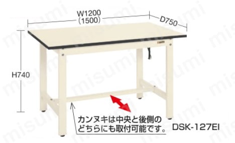 帯電防止マット張作業台 DSKタイプ | サカエ | MISUMI(ミスミ)