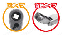 首振ラチェットハンドル RH2FB  関連画像4