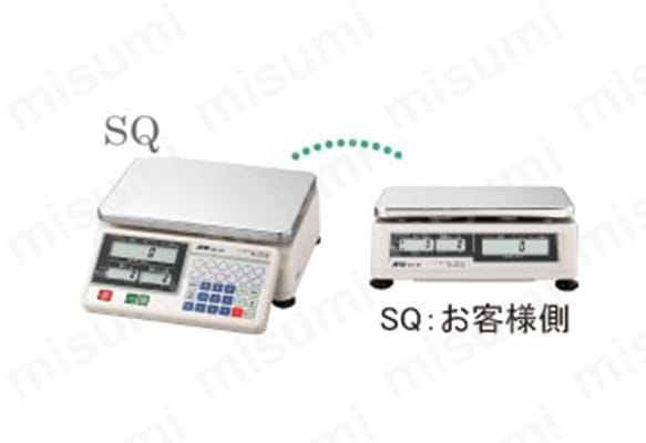 SQ15K-JA-11N00 | 検定付きはかりデジタル料金はかり SRシリーズ / SQ