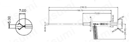 高電圧差動プローブ SS-320 外形図02